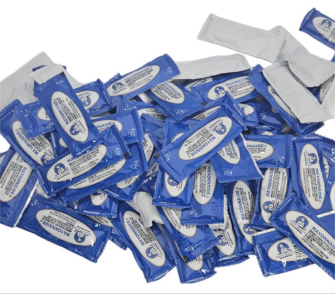 HUBZ Packets 0.24 Oz, 200 Count. Chef's Quality Condiments & Sauces Assortments, Single Serve Ideal for food service