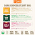 6 (2.1oz TCHO Dark Chocolate Gift Box | Plant Based, Organic & Fair Trade Dark Chocolate Bars | Non GMO, Non-Dairy