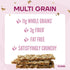 9.7 oz (Pack 12), Wasa Multi Grain Crispbread, of Multigrain Crackers, Non-GMO Ingredients, Fat Free