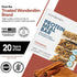 15g 20 (7ct) WonderSlim Meal Replacement Protein Bar, Cinnamon, Protein, Vitamins & Minerals, Gluten Free