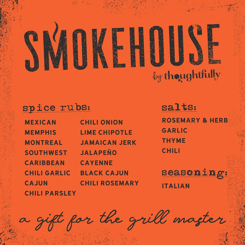 Set, Set Pack 20 Smokehouse by Thoughtfully Ultimate Grilling Spice Grill Seasoning Gift Flavors Include Chili Garlic