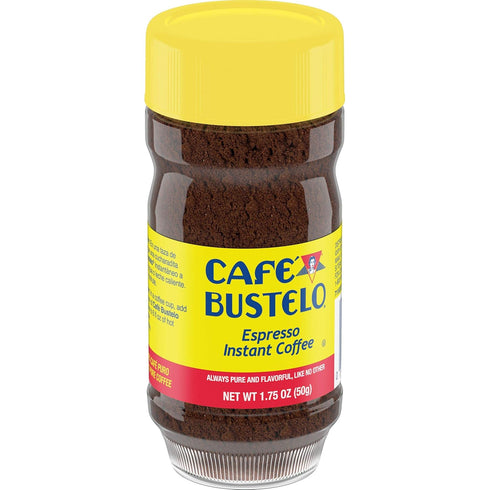 1.75 Caf Bustelo Espresso Style Dark Roast Instant Coffee, Ounces