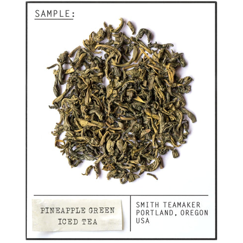 Steven Smith Teamaker Pineapple Green Iced Tea No. 81 - Refreshing Caffeinated Full Leaf Green Iced Tea, 10 Count