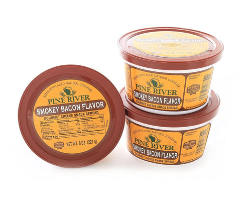 Pine River Cheese Spreads 3-Pack | Smokey Bacon | (3) 8 oz