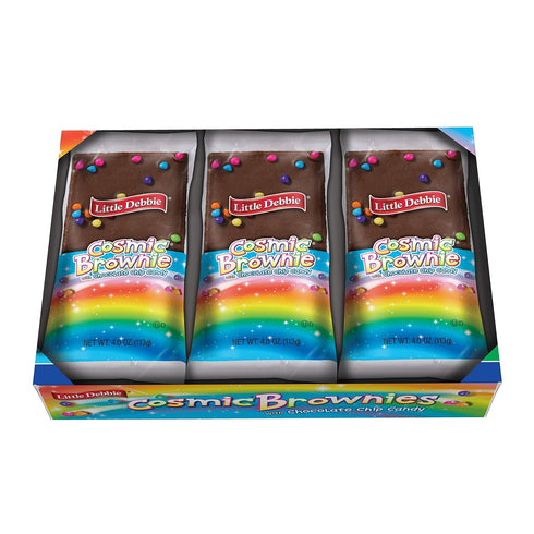 4 (Pack 6) Little Debbie Cosmic Brownie Single-Serve Caddie, Chocolate, Ounce