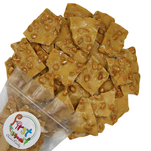 FirstChoiceCandy Peanut Brittle, Home Made Style Peanut Brittles (2 LB)