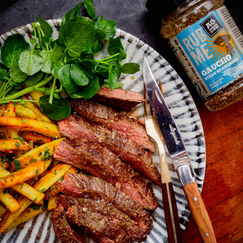 200g Angus & Oink | Rub Me BBQ Seasoning | Gaucho Flavour | Authentic Argentine Asado Experience | Perfect for Grilling