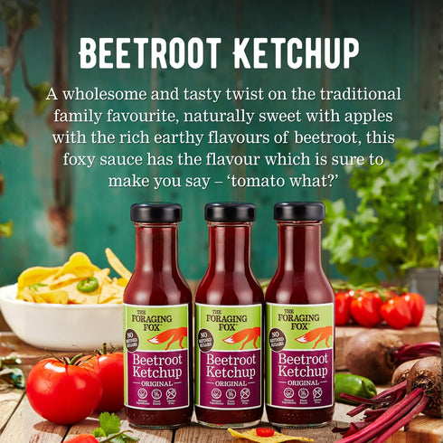 255 THE FORAGING FOX Beetroot Ketchup, GR