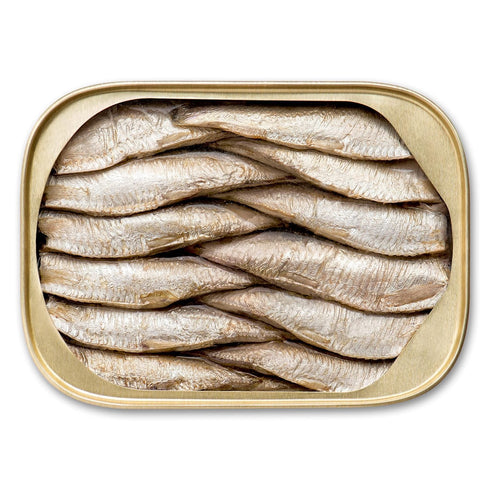 3.75 (Pack 12) Packaging King Oscar Wild Caught Brisling Sardines In Pure Spring Water, Ounce of ( May Vary )