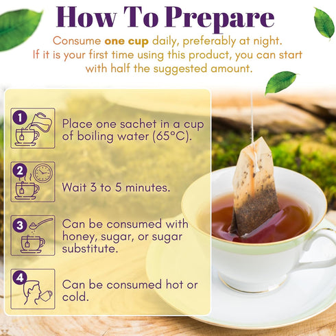 GN+Vida (30 Bags/0.10 oz Each)(Pack 3) Tea CHUPA Panza, Tea Based ONGINGER Root, PINNEAPPLE, Flaxseed & Cinnamon Tea