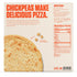 Frozen 2 Pack, 13.4oz Banza Plain Crust Pizza from Chickpeas - High Protein, Gluten Free, Lower Carb Vegan Pizza Crust