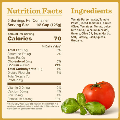 24 oz (Pack 6) Bertolli Traditional Marinara Sauce, Spaghetti Tomato Pasta Sauce