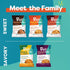 1 Oz (Pack 12) Pnuff Crunch Peanut Butter Puffs - Healthy Snacks, Low Calorie Snacks, Gluten Free Snacks, Vegan, High