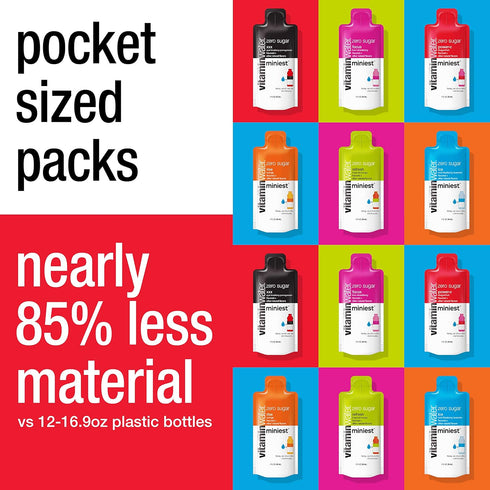 Zero Sugar Vitaminwater Miniest Beverage Mix - Daypart Kit