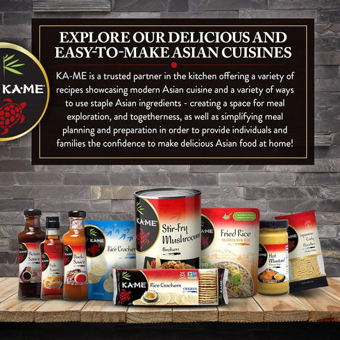 7.25 oz (Pack 2), KA-ME Chinese Style Hot Mustard of Asian Ingredients and Flavors, No Preservatives/MSG, Condiments
