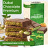7oz, Chobella Dubai Chocolate Bar Pistachio, Premium Dubai Chocolate Bar with Pistachio Cream and Kataifi, Viral Candy