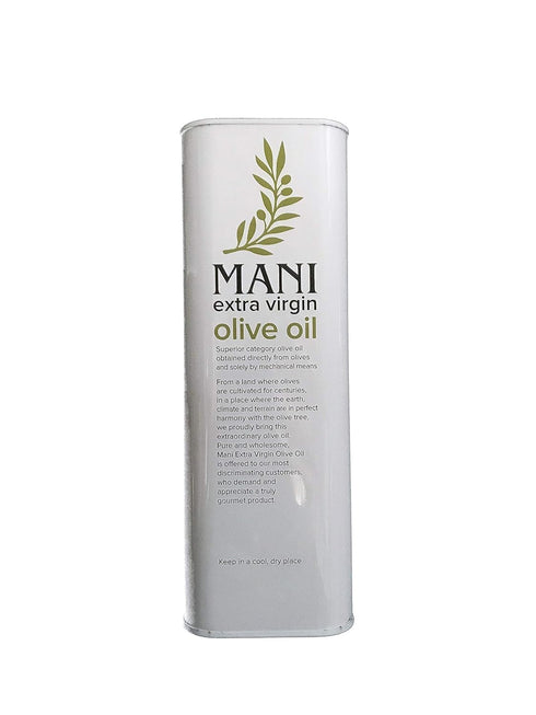 MANI 3L Greek Extra Virgin Olive Oil, , Tin