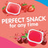 Snack Pack 3.25 oz., 12-Count Pack Zero Sugar Strawberry and Cherry Flavored Low Calorie Juicy Gels Cups, Family