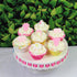 24 Count Royal Icing Decorations, Baby Girl, Gender Reveal Party, Baby Shower Edible Kosher Decorations for Cakes