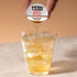 Pack 12 Ted's Tea by Java House - Single Serve Liquid Concentrate Pods - Peel and Pour - White Peach Green Tea