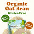 2 Food to Live Gluten Free Organic Oat Bran, Pounds A Nutritional Powerhouse High Fiber Hot Cereal, Milled from High