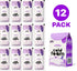 (12 8.47 oz) YULU FOODS Lavender Instant Cold Foam Sticks Servings, | Non-Dairy Floral Cold Foam for Iced Coffee, Tea