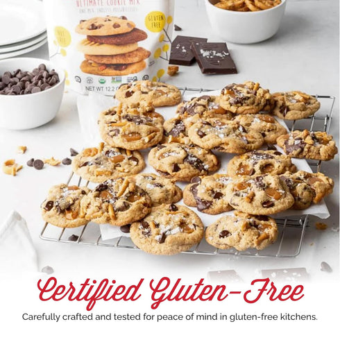 Otto's Naturals Grain-Free Ultimate Cookie Mix, 12.2 Oz., Organic Cassava Flour, Top 9 Allergen-Free, Gluten Free