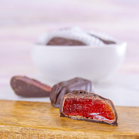 Sugar Free Dark Orange Jellies Wockenfuss Candies , 1 lb.
