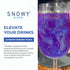 Snowy River Sapphire Edible Cocktail Glitter - All Natural Edible Beverage Glitter for Cocktails, Wine, Champagne &
