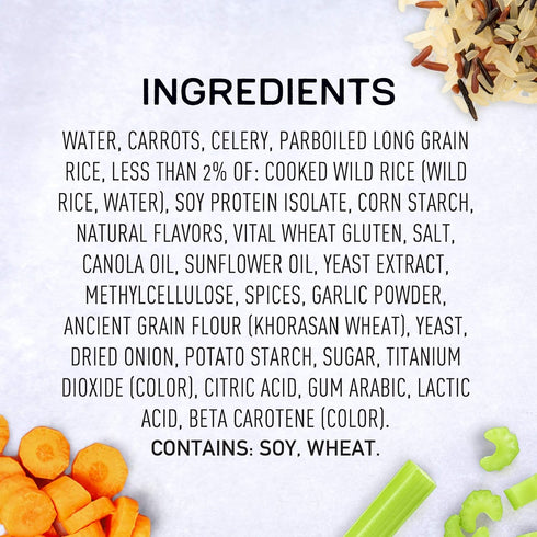 15 oz Gardein Plant-Based Chick'n & Rice Soup, Vegan