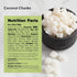 (2 LBS) NUTS U.S. Coconut Chunks | Sweetened |No Artificial Colors or Flavors | Refreshing and Delicious Coconut Flavor