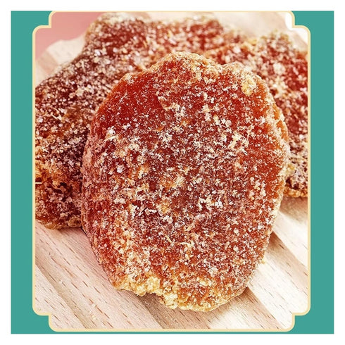 xotoa 100g Bag(200g) Brown Sugar Ginger Slices, For Making Tea, Candied Fruit Snack