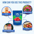 6 100% Thousand Lakes Freeze Dried Fruit - ORGANIC Strawberries - Bulk ounces | No Sugar Added | Sliced Organic