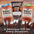 3-Packs, BeerJerky.com, Beef Marinated in Whiskey and Sausage Sticks Marinated in Whiskey, Variety Jerky Gifts for Men