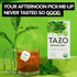 16 TAZO Organic Zen Green Tea, Caffeinated Tea with Refreshing Lemongrass & Spearmint, Total Bags