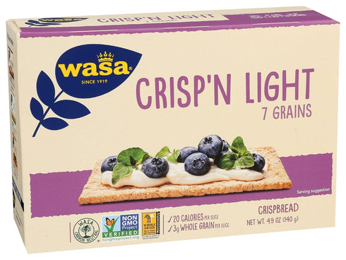 7Grain 4.9 OZ WASA Cracker Crispbread Lght