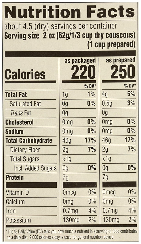 365 10 (Pack 2) by Whole Foods Market, Organic Couscous, Ounce