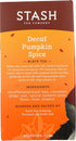 18 Decaffeinated Tea-Pumpkin Spice - - Bag