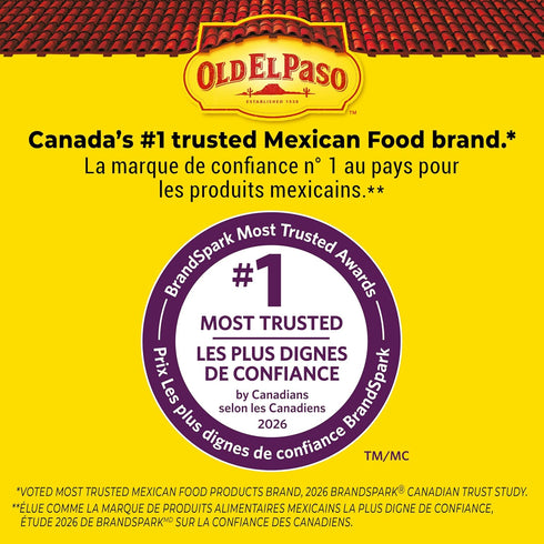510g/18 oz Old El Paso Burrito Dinner Kit, {Imported from Canada}