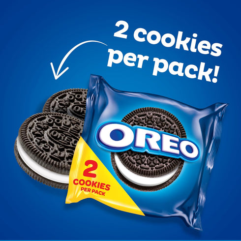 20 Packs (2 Pack) OREO Chocolate Sandwich Cookies, Snack Cookies Per