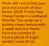 1/2 lb (8 -Pack 1 DesertUSA's Sour Prickly Pear Jelly Candy Made with real Cactus Fruit Juice - box Ounce)