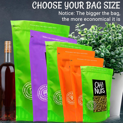 5lb Packed Pack Oh! Nuts Mung Beans Bulk Bag - Great Beans for Sprouting Dried Kosher Moong Dal - Vegan, Paleo, Long