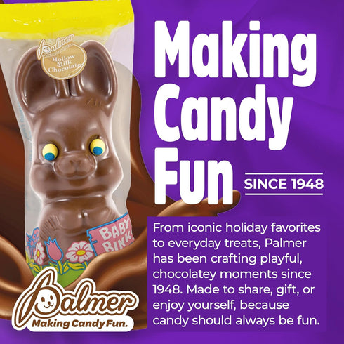 1948 (12oz) RM Palmer Peanut Butter Cups, Creamy, Rich and Chocolaty, Making Candy Fun Since
