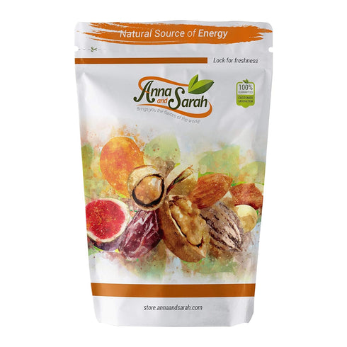 2lbs 1 Pack Anna and Sarah Mini Fruit Trail Mix, Dried Fruits Assortment, Healthy Snack in Resealable Bag