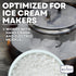 30 oz Rock Salt for Ice Cream Making, Universally Compatible Coarse and Non-Iodized Salt for All Ice Cream Maker, Bag