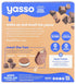 Frozen 4 Count frozen 3.5fl oz Yasso Greek Yogurt Bars Coffee Chocolate Chip Bars for a ridiculously creamy snack made