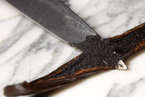 25 5-7 inches Split Extract Grade Intense Uganda Vanilla Beans for Vanilla Extract