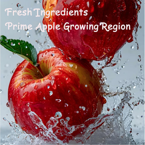 DGYLHBJ (7.05oz) 100% Freeze Dried Peeled Fuji Apple Slices - Natural Apple Crisps Snack for All Ages - No Added Sugar