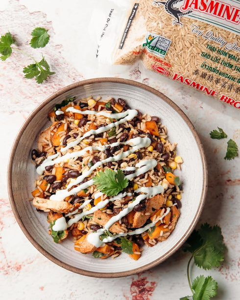5 (Pack 6) Dynasty Jasmine Brown Rice, Pound