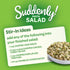 7.5 Oz (12-Pack), Suddenly Salad Broccoli Parmesan, Quick and Easy Dish, Rich and Creamy Seasoning Mix, Just Add